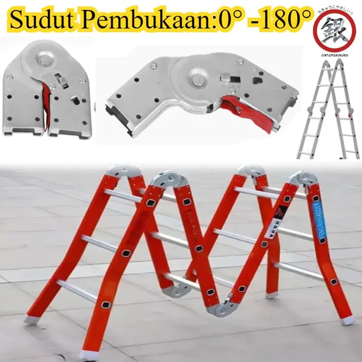0-180องศาอลูมิเนียมพับบันไดบานพับ/บันไดพับร่วมหัวอุปกรณ์เสริม/ ยิ่งใหญ่ บันไดบานพับ/บันไดล็อคพับร่วมหัวอุปกรณ์เสริม/บันไ