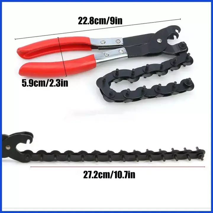 ตัดไอเสียเครื่องมือ 3/4 ถึง 3-1/4 ท่อโซ่ Plier เครื่องมือยานยนต์ Tailpipe เครื่องตัดสําหรับช่างช่างช่าง bantkph รูปที่ 5