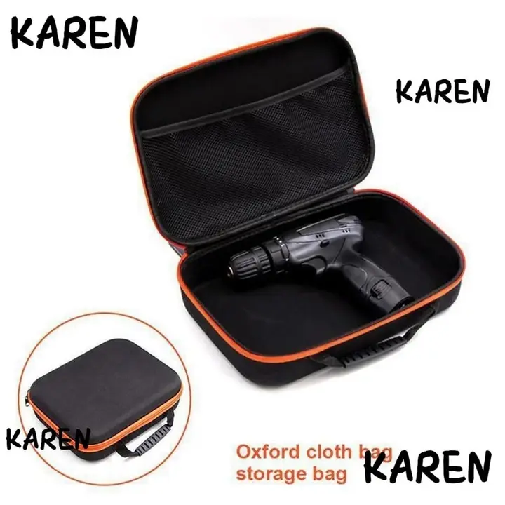 กระเป๋าเครื่องมือ KARENGOODS กระเป๋าเครื่องมืออเนกประสงค์สําหรับงานหนัก แบบพกพากันน้ํา ดีไซน์กะทัดรัด กระเป๋าเครื่องมือพกพาขนาดเล็กสําหรับช่างช่างไฟฟ้า รูปที่ 6